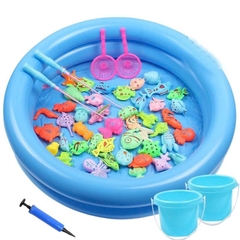 Bộ Đồ Chơi Câu Cá 42 Chi Tiết Có Gắn Nam Châm Cho Bé Vui Chơi Thỏa Thích Tại Nhà