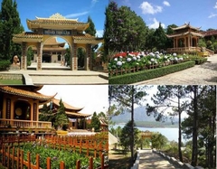 TOUR 4 - TOUR CHINH PHỤC ĐỈNH LANGBIANG  THÁC DATANLA  CRAZY HOUSE