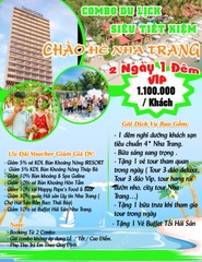 COMBO DU LỊCH NHA TRANG 2 NGÀY 1 ĐÊM SIÊU KHUYẾN MÃI...