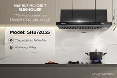 Máy hút mùi Sunhouse SHB 72035