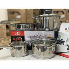 Bộ nồi Bauer Wave 4 món