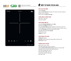 Bếp từ đơn TEADY TDVN-666