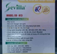 Bếp từ đôi Sevilla SV N13