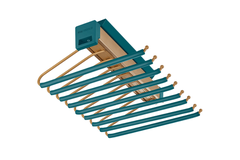 GIÁ TREO QUẦN GẮN TRÊN HIGOLD 703502 400mm