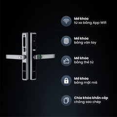 Khóa Faster cửa nhôm FS6900 Grey