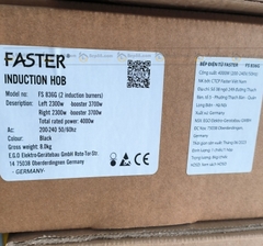 Bếp từ đôi Faster FS 836G - Germany