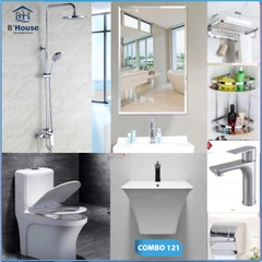 Combo phòng tắm ,combo nhà tắm, trọn bộ thiết bị vệ sinh phòng tắm  121