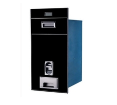 Thùng gạo mặt gương màu đen Eurogold - GB309B