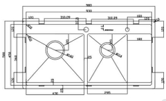 Chậu rửa bát Eurogold EUP39850