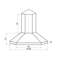 MÁY HÚT MÙI KAFF CN900I