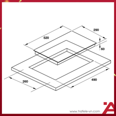 BẾP TỪ 2 VÙNG NẤU HAFELE HC-I302B 536.61.770