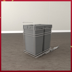 THÙNG RÁC VIOLA (CÁNH KÉO) 20LX2 400MM Hafele 503.48.505