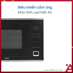 LÒ VI SÓNG KẾT HỢP NƯỚNG ÂM TỦ HAFELE HM-B38C 538.01.111