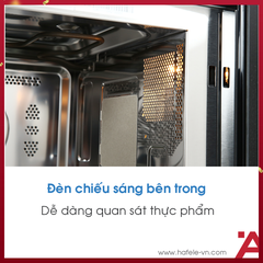 LÒ VI SÓNG KẾT HỢP NƯỚNG ÂM TỦ HAFELE HM-B38C 538.01.111