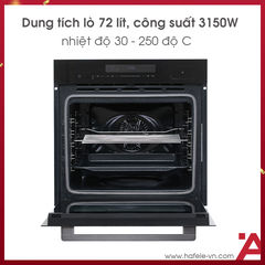 LÒ NƯỚNG KẾT HỢP HẤP ÂM TỦ HAFELE HSO-8T72A 538.61.461