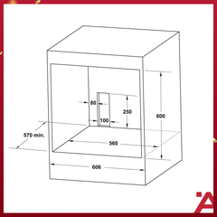 LÒ NƯỚNG ÂM TỦ Hafele HO-6T70A 538.01.441