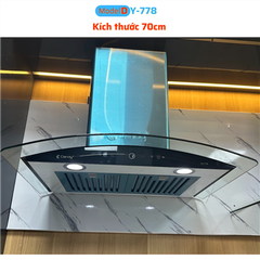 Máy hút khói khử mùi cao cấp Dandy DY-778