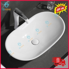 Chậu rửa mặt dương bàn (Lavabo) 6034