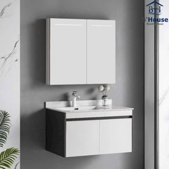 Bộ Tủ Gương Phòng Tắm, Tủ Lavabo Đẹp, Tủ Lavabo Phòng Tắm CR 232
