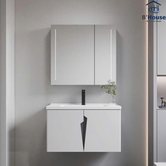 Bộ Tủ Gương Phòng Tắm, Tủ Lavabo Đẹp, Tủ Lavabo Phòng Tắm CR 285