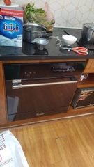 Máy rửa bát Texgio Dishwasher TGWF98SB Smart - 8 Bộ Nâng cấp 11 Bộ - Kết Nối WIFI, Sấy Khí Nóng, Diệt Khuẩn UV