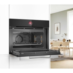 LÒ NƯỚNG KÈM VI SÓNG ÂM TỦ BOSCH CMG7241B1 LÀM SẠCH THỦY PHÂN MÀU ĐEN