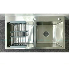 Chậu rửa bát 2 hố inox KOREA SUS 304