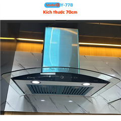 Máy hút khói khử mùi cao cấp Dandy DY-778