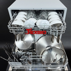 Máy rửa bát Texgio Dishwasher TGWFD78GB Smart - 8 Bộ Nâng cấp 11 Bộ - Kết Nối WIFI, Sấy Khí Nóng, Tự Động Hé Cửa