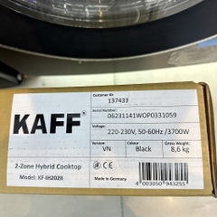 Bếp từ đôi KAFF KF IH202II | Nhập khẩu đức | Bảo hành chính hãng 7 năm