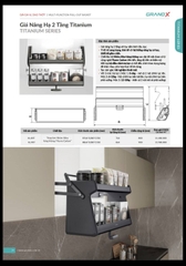 Giá Nâng Hạ 2 Tầng Titanium XL.90T