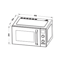Lò vi sóng Hafele HW-F23B 538.31.270