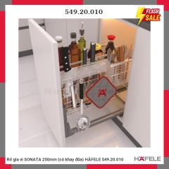 RỔ GIA VỊ DAO THỚT SONATA INOX 304 350mm Hafele 549.20.019