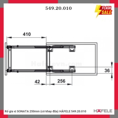 RỔ GIA VỊ DAO THỚT SONATA INOX 304 250mm Hafele 549.20.010