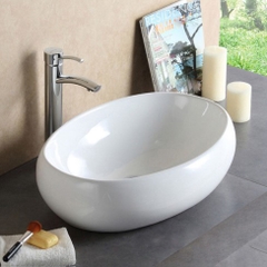 Chậu rửa mặt dương bàn (Lavabo) 6024