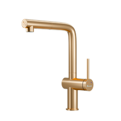 Vòi rửa bát dây rút Konox Stream Smart Champagne