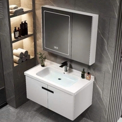 Bộ Tủ Gương Phòng Tắm, Tủ Lavabo Đẹp, Tủ Lavabo Phòng Tắm CR 237