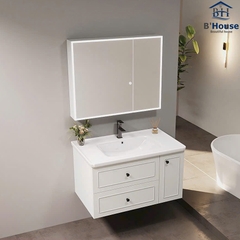 Bộ Tủ Gương Phòng Tắm, Tủ Lavabo Đẹp, Tủ Lavabo Phòng Tắm SUS 822