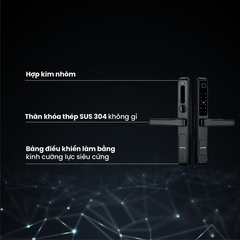 Khóa Faster cửa nhôm FS6800 BL