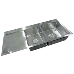 Chậu rửa bát inox 2 hố Faster FS 11046HLS