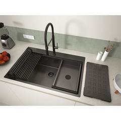 Chậu Rửa Chén Bát Inox WS R10 Hafele HS25-SSN1S-7650 567.24.485