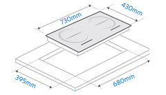 Bếp điện từ đôi Zelmann ZM-PMI258X5 LUX