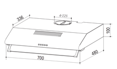 Máy hút mùi Bauer BC 0370I