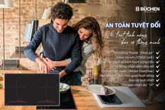 Bếp từ đôi Buchen 338SMART