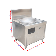 Bếp từ công nghiệp liền chảo 12kw