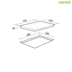 Bếp từ Faster FS 888NANO