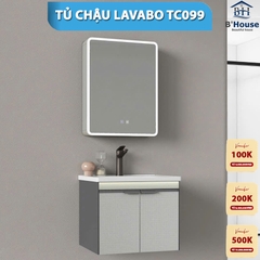 Bộ Tủ Gương Phòng Tắm, Tủ Lavabo Đẹp, Tủ Lavabo Phòng Tắm  TC099