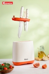 Bộ dao làm bếp 5 món cao cấp Konox Haper Orange