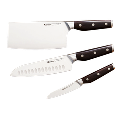 Bộ dao làm bếp cao cấp 3 món Konox Impecca Classic