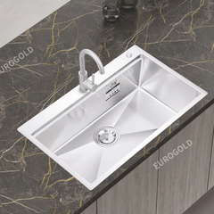 Chậu Rửa Bát Chống Xước INOX 304 EUC18050EA (EUC18050GA) Eurogold